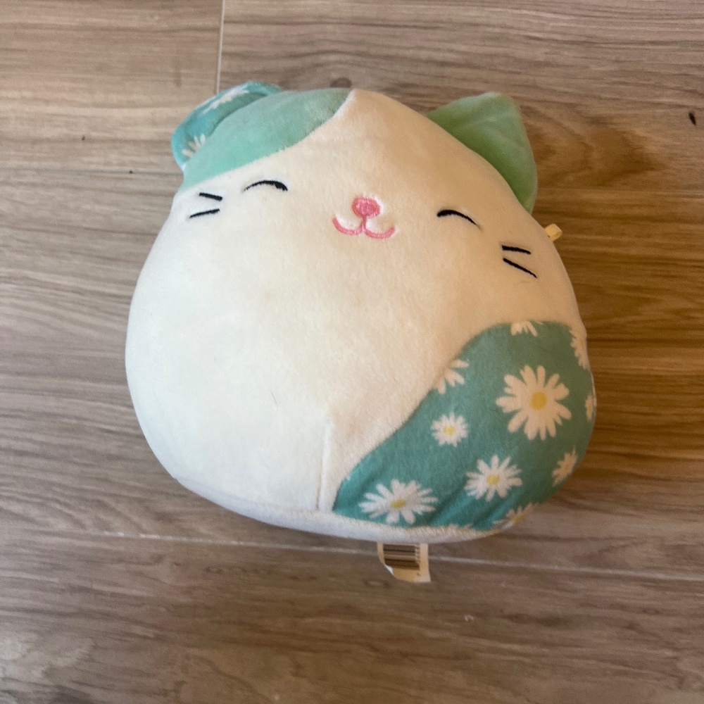 Flower cat squishmallow